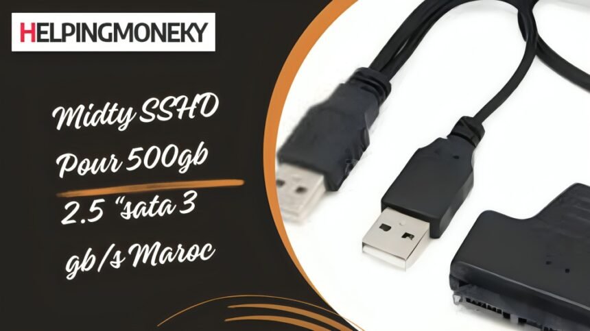 Midty SSHD Pour 500gb 2.5 “sata 3 gbs Maroc