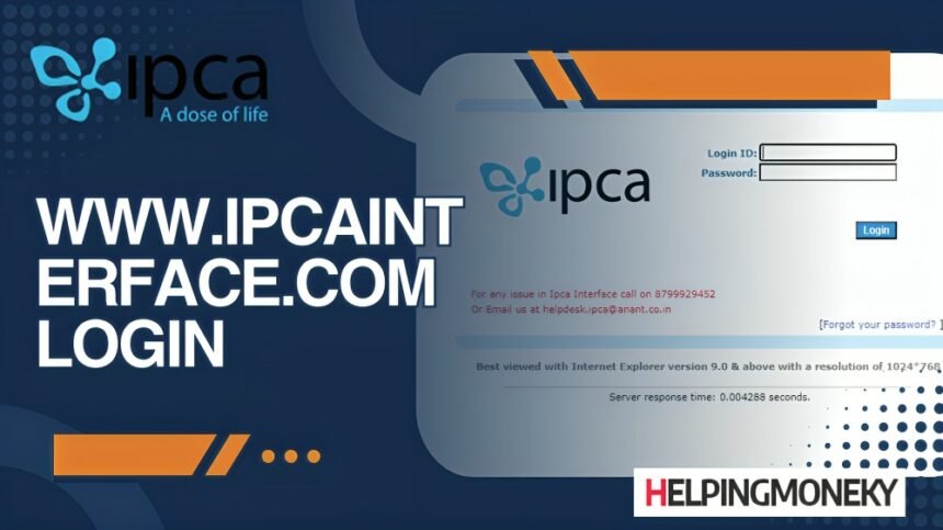 www.ipcainterface.com Login